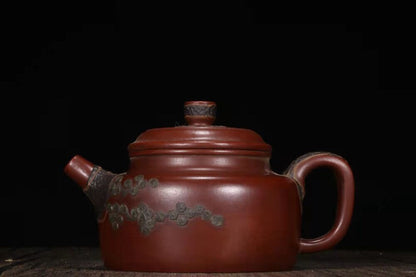 Chinese Yixing Zisha Clay Handmade Kung Fu Tea Exquisite Teapot 品名：松鼠壶