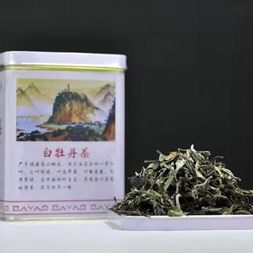 Fuding White Tea White Peony 100g First-grade White Peony Iron Can Loose Tea