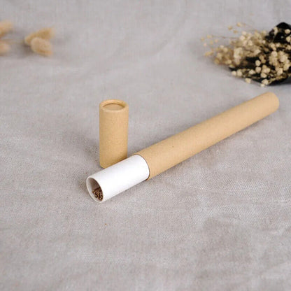 Incense Tube Long Kraft Paper Empty Barrel Household Joss Stick Storage 20 50Pcs