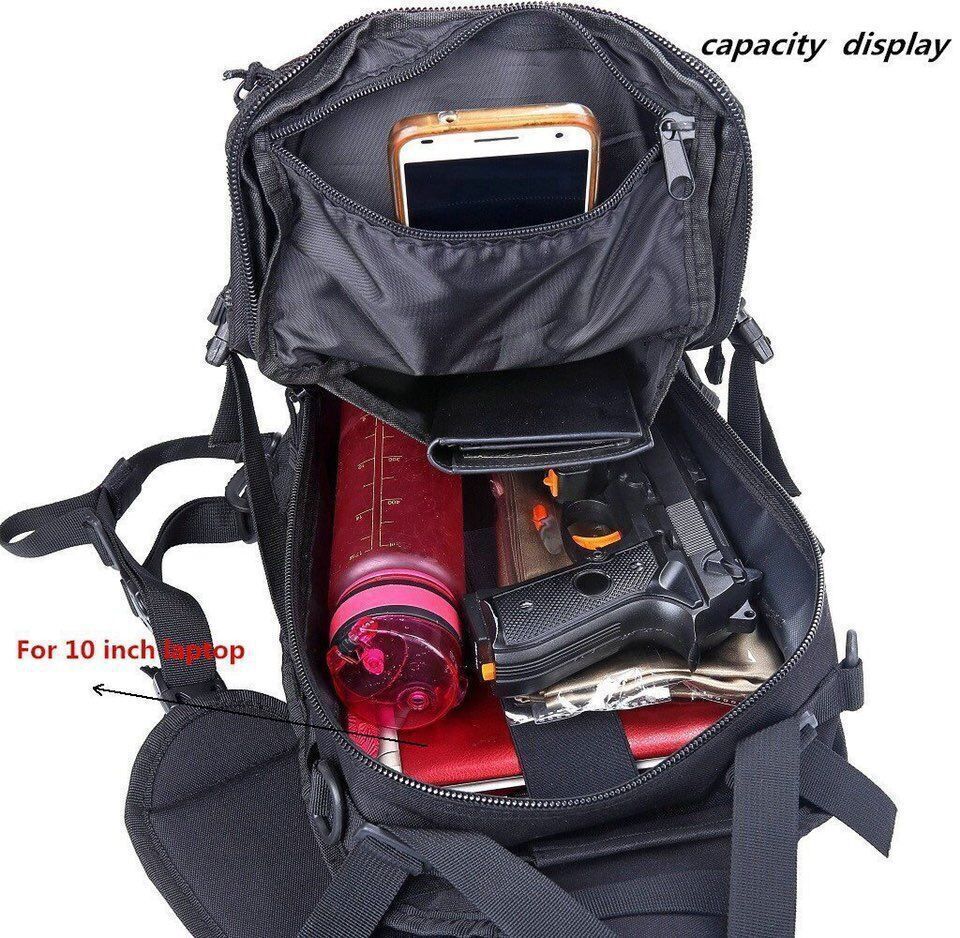 Men's Tactical Shoulder Bag Army Bags Military Camping Bag Hunting Backpack