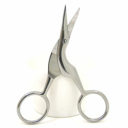 Mini Crane Vintage Scissors 9.4cm Stainless Steel Extra Small Embroidery Shears