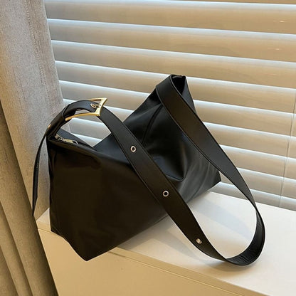 Shoulder Bag Big Pillow Bags Soft Leather Ladies Messenger Purse 32*14*22CM 1PC