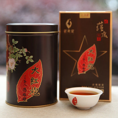 Wuyi Star 5 Years Aged Big Red Robe Da Hong Pao Dahongpao Oolong Tea 125g Tin