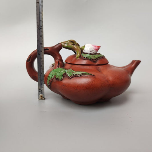 Vintage Chinese Yixing Purple Clay Teapot Zisha Ceremony Fashion Nice Teaware