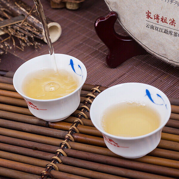 Yunnan Mengku Big Leaf Pu'er Tea Pu-erh Cake 2014 500g Raw Cha Imperial Puer Tea