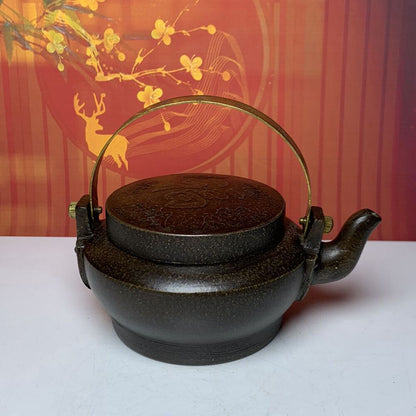 Vintage Chinese Yixing Purple Clay Teapot Zisha Ceremony Exquisite Gift Teaware