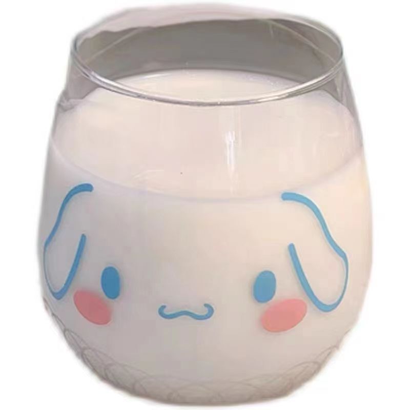 Hello Kitty Water Cup Milk Juice Beverage Cute Cartoon Girl