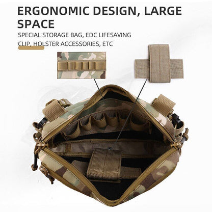 Outdoor Tactical Hunting Chest Bag Men Nylon Camping Daily Hiking Backpack