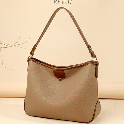 Soft Top PU Leather Women's Elegant Handbags Sling Shoulder Bags Crossbody Bag