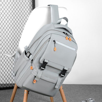 Black Backpack Men Women Laptop Bag Sport Travel Bagpacks Student Schoolbag