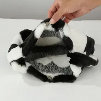 1pc Women Girls Fluffy Shoulder Bag Top-handle Bag Female Autumn Winter Handbag