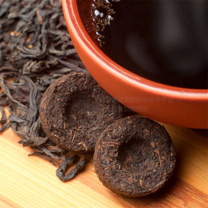 Black Tea Yunnan Pu'er Ripe Tuocha Menghai Ancient Tree Pu-erh Health Care 500g