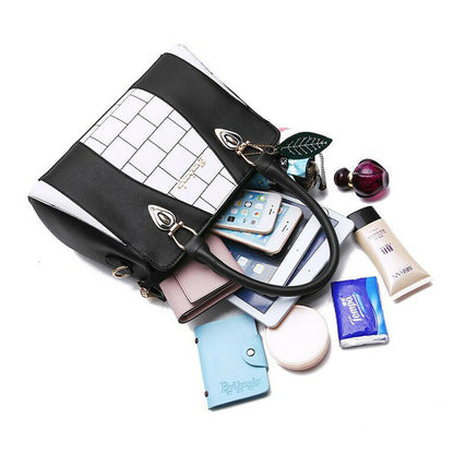 Women’s Ladies PU Leather Bag Shoulder Handbags Tote Messenger Satchel Cross Bag