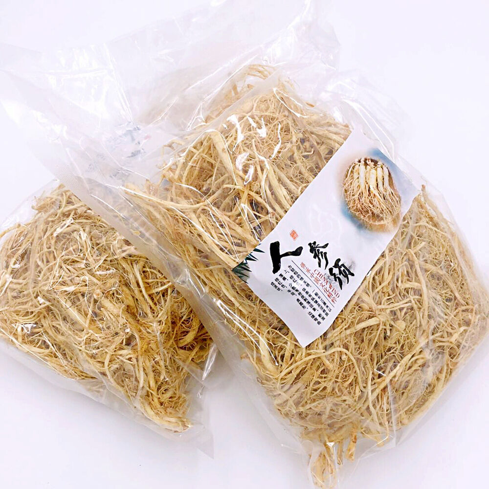 250g Ginseng Root Naturally Dried Ginseng Top Healthy Herbal Tea人参须 白参须 散装生晒参须