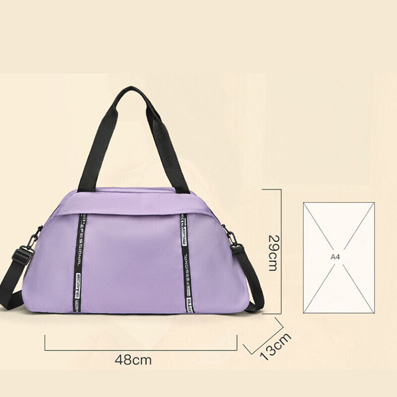 Sports Yoga Bag Lightweight Waterproof Portable Shoulder Crossbody Fitness Bag