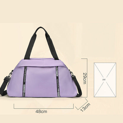 Sports Yoga Bag Lightweight Waterproof Portable Shoulder Crossbody Fitness Bag