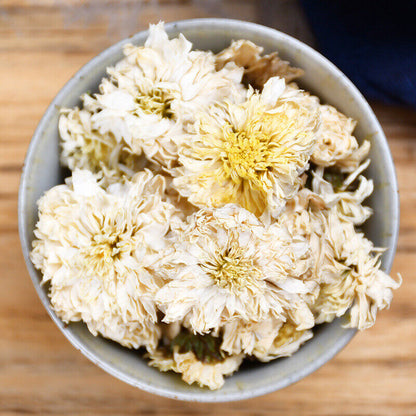 Flower Herbal Tea Gongju Flower Tea Juhuacha White Chrysanthemums TeaChinese60g-