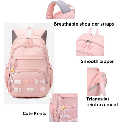 Girls Roller Backpack Boys Trolley School Bag Children's Backpack Wheels