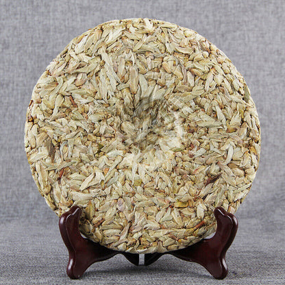 Early Spring Raw Pu-Erh Tea White Bud 357g Chinese White Tea Cake Yunnan-