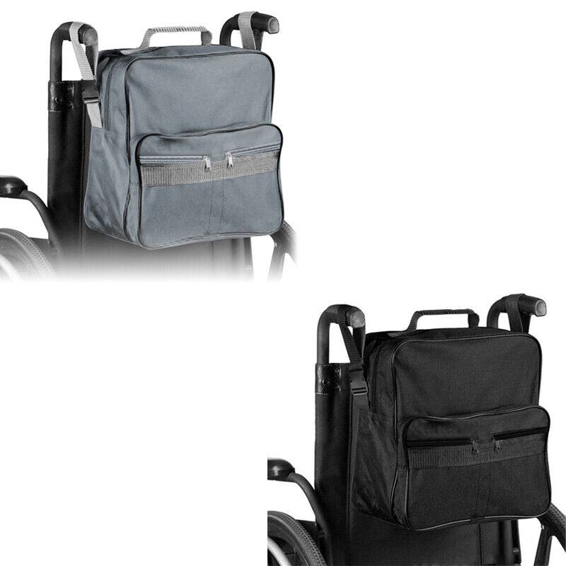Mobility Scooter Wheelchair Shopping Bag Large Waterproof Armrest Storage Carry
