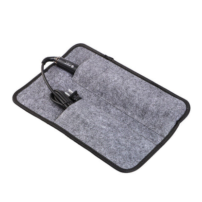 Nylon Hair Curler Storage Bag Anti-Scalding Styling Tool Pouch Travel Storage