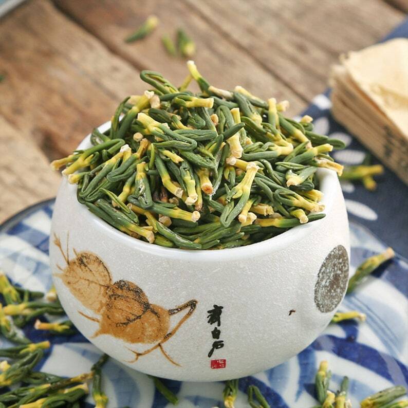 Lotus seed core tea,Lotus seed core buds flower tea,chinese flower tea 17.6 oz