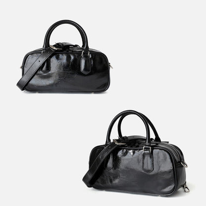 S/M Real Leather Tote Purse Clutch Handbag Fashion Boston Shoulder Bag Crossbody