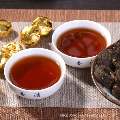 15 Pcs Mini Pu Er Organic High Quality PuEr Tea Chinese Yunnan Pu'Er Tea Tuocha