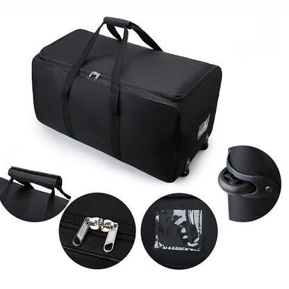 Universal Wheel Travel Bag Portable Travel Suitcase Durable Oxford Handbag