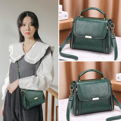 Fashion portable small square bag retro women's bag shoulder bag Messenger bag