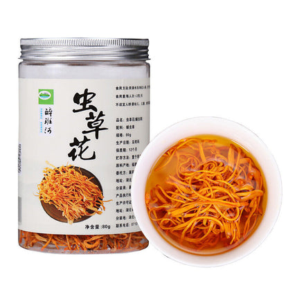 Organic Cordyceps Sinensis Dried Mushroom Organic Tradition 80g
