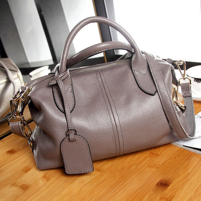 Ladies Handbag Genuine Leather Hobo Satchels Tote Crossbody Shoulder Bag Purse
