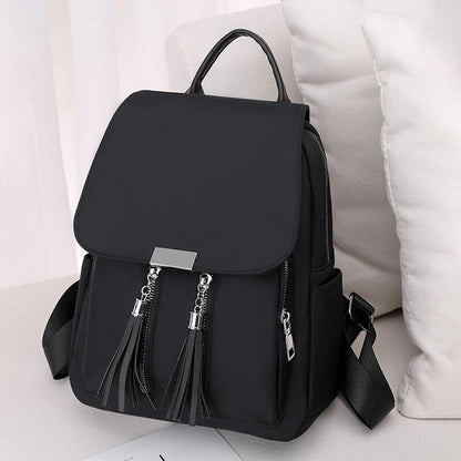 Women Backpack PU Oxford Shoulder Bag Handbags Rucksack School Backbag Travel