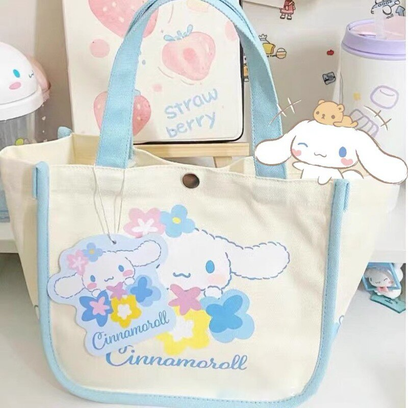 Sanrio Hello Kitty My Melody Back pack Hand Bag Lunch Bag Large Capacity Storage
