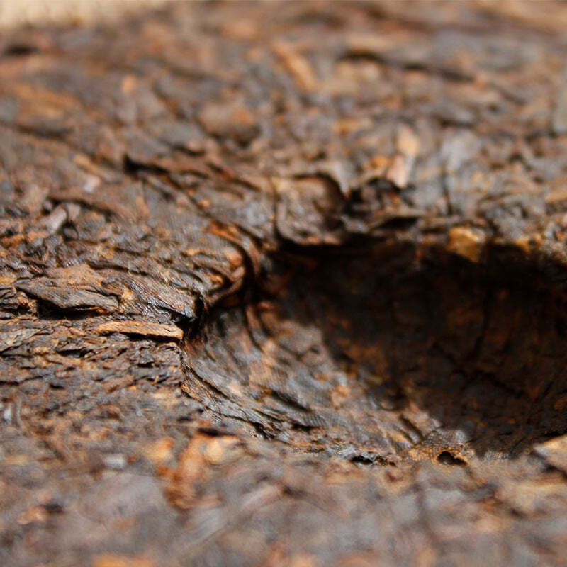 357g Yunnan Pu-erh Tea Cake Ancient Tree Puerh Cooked Raw Tea Chinese Pu'er Tea