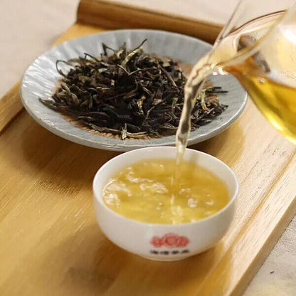 Haiwan High Mountain Ancient Tree 2014 Old Comrade Raw Puer Tea 500g Batch 141