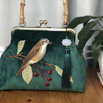 Bag Wood Hand Tote Women's Handbags Chain Women Shoulder Crossbody Bag Bags