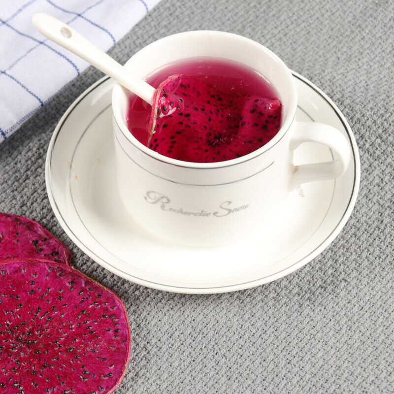 Chinese Sweet Assorted Dried Red Dragon Fruit Tea Handmade Bake Pitaya Slice