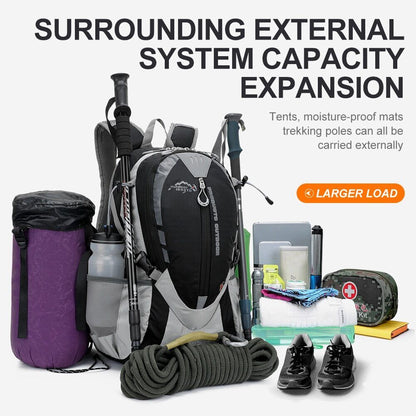 Mountaineering Backpack Cycling Backpack Running Marathon Hiking Backpack Bag