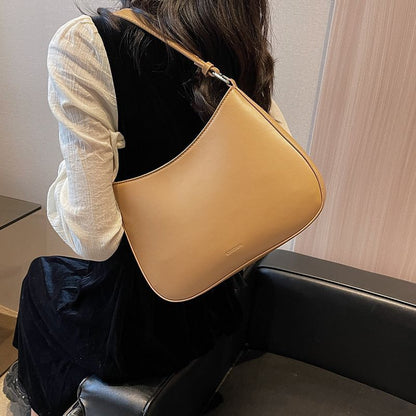 Shoulder Bag Women Handbags Vintage Zipper Bags Underarm Tote Purse 28*19*6 CM
