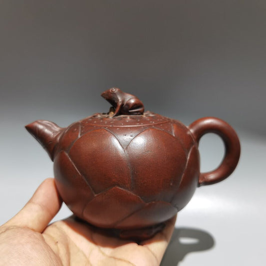 chinese yixing purple clay teapot tea set pot zisha ceramic cute decor figurine