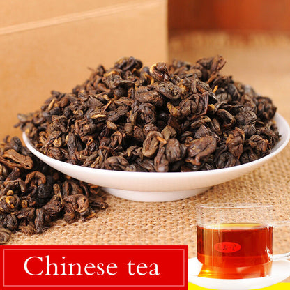 500g Yunnan Dian Hong Fengqing Black Tea Loose Leaf Bi Luo Premium Organic Tea