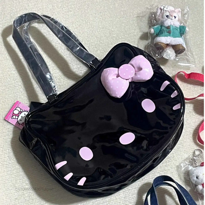 Cute Girl Hello Kitty Handbag Shopping Tote Bag Large Shoulder Bag Birthday Gift