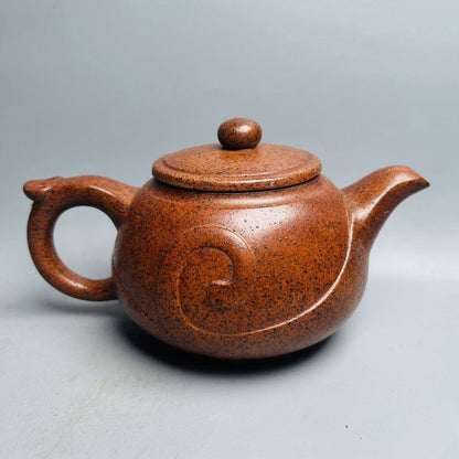 Vintage Chinese Yixing Purple Clay Teapot Zisha Ceremony Gift Teaware Exquisite