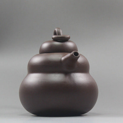 Chinese Yixing Zisha Clay Handmade Exquisite Teapot （曼生葫芦壶）