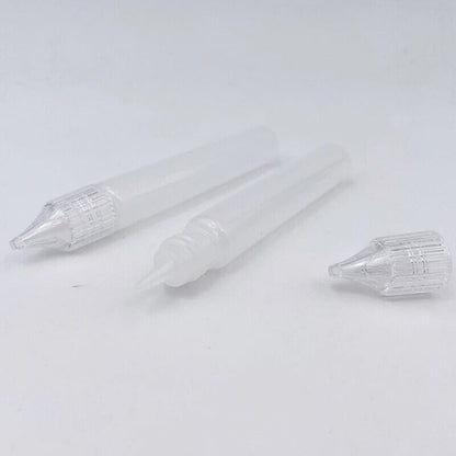 Paper Quilling 5Pcs Plastic Needle Squeeze Empty Bottles Glue Applicator 10~30ml