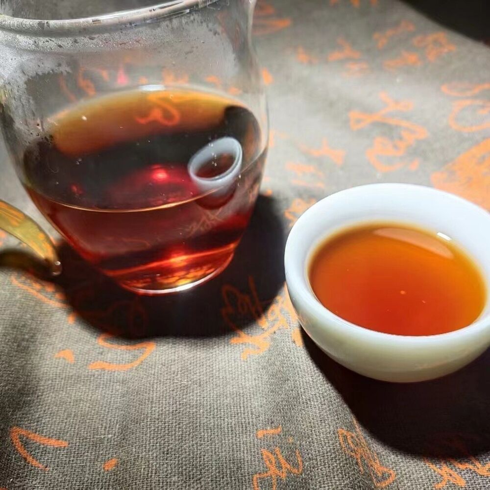 357g Yunnan Nannushan Palace Tea King Ancient Tree First Spring Pu'er Ripe Tea