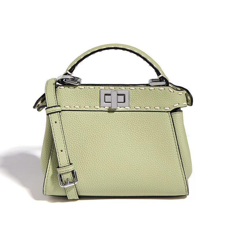Cowhide Mini Tote Bags Women Handbags Hand Crossbody Shoulder Bag