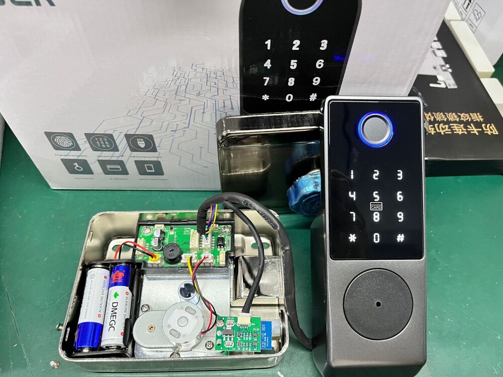 Electronic Door Lock Home Garden Outdoor Gate Door Tuya Smart Lock Wifi Digital