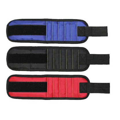 Strong Magnetic Wristband Tool Bags Screw Nail Nut Bolt Drill Storage Portable